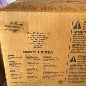 Partylite Pillar candle